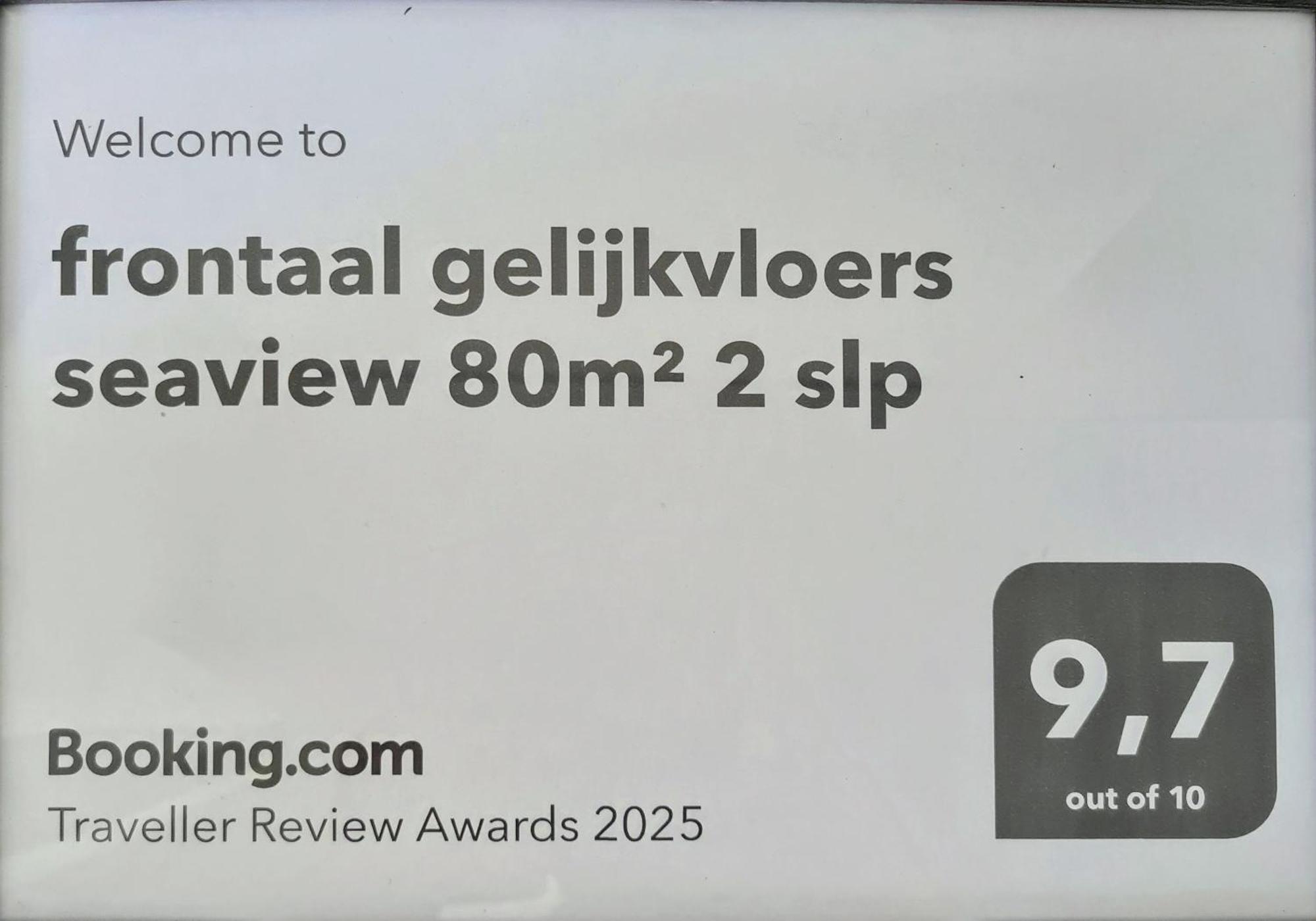 Frontaal Gelijkvloers Seaview 80M² 2 Slp Oostende Exterior foto